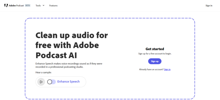 Adobe Speech Enhancer