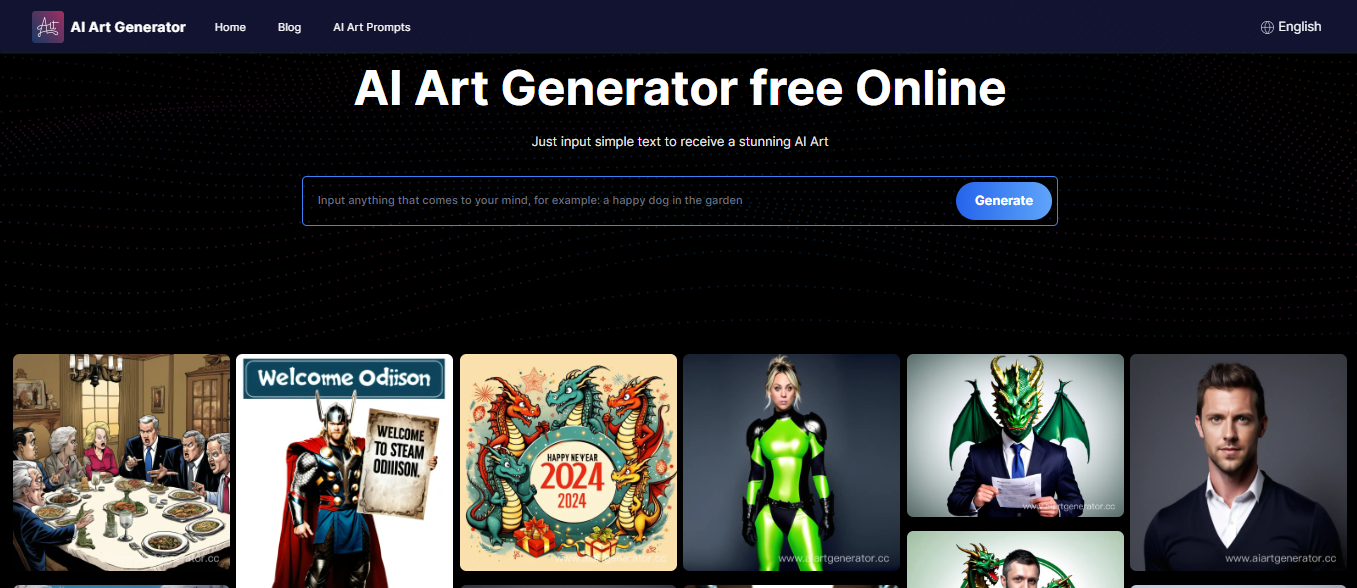 AI Art Generator - Create visual artworks like images and videos