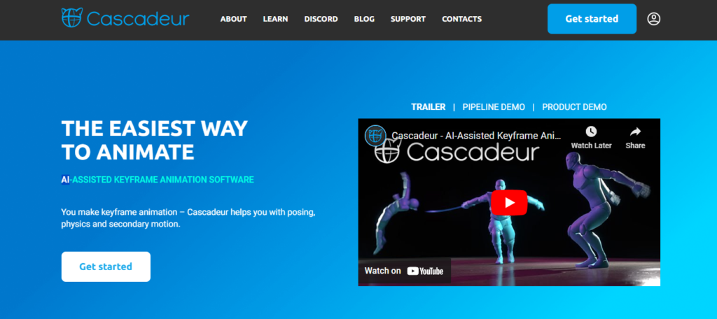 Cascadeur - Create 3D keyframe animation