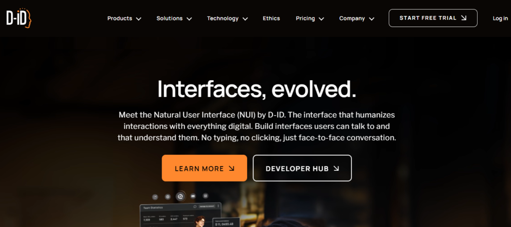 Id'd D-ID - Humanizing digital interactions