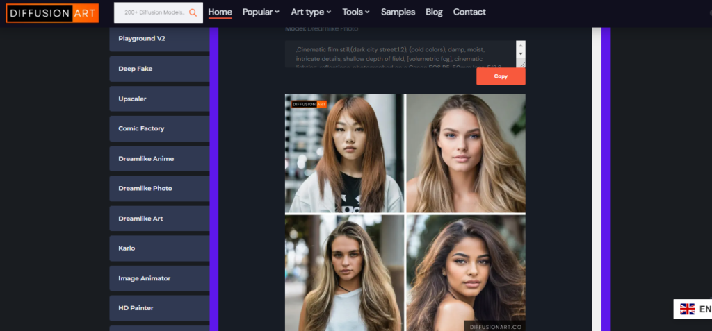 Diffusion Art - Create AI Art, Anime & Images For Free