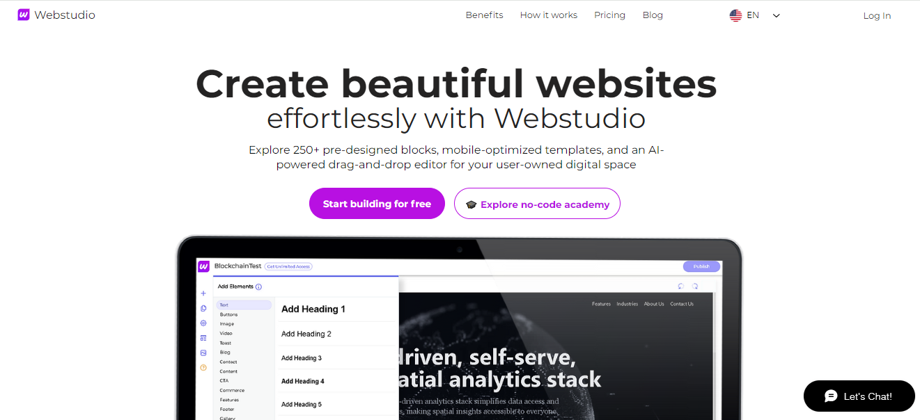 Webstudio Webstudio - Create Website Using Drag and Drop Options