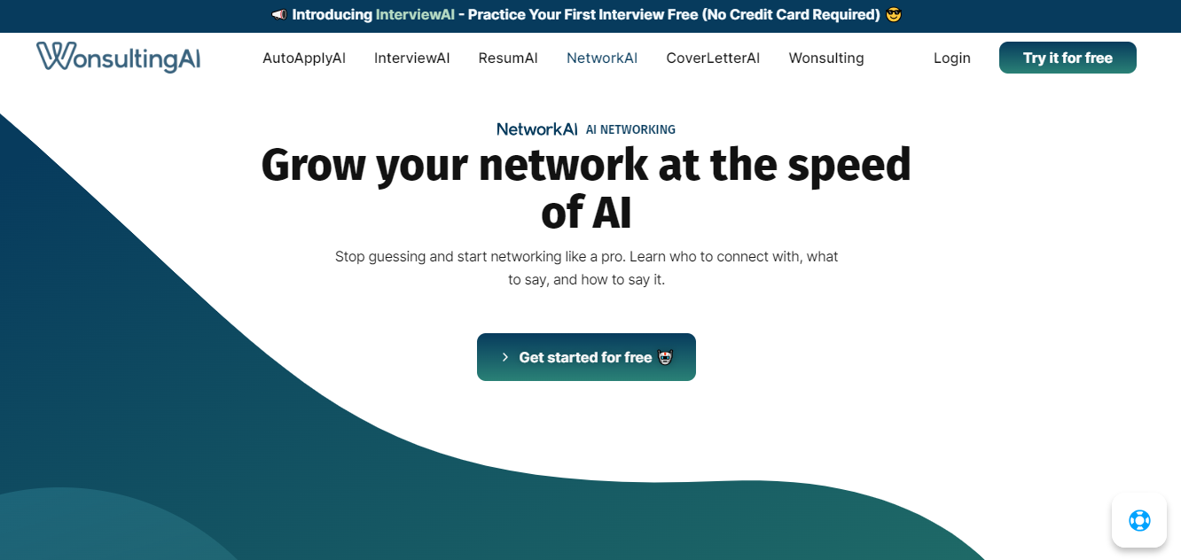 NetworkAI - AI Networking Tool For LinkedIn Users