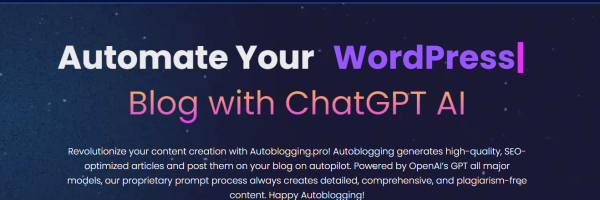 AutoBlogging Pro