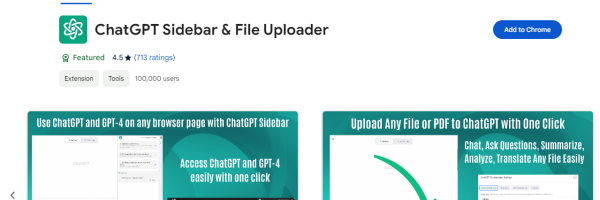 ChatGPT File Uploader