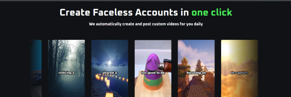 Faceless Video