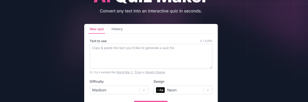 Fillout Quiz maker