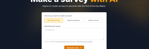 Fillout survey maker