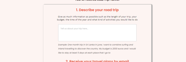 RoadTrips AI
