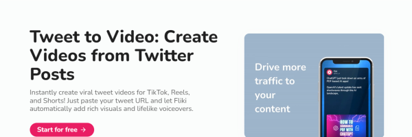 Tweet to Video